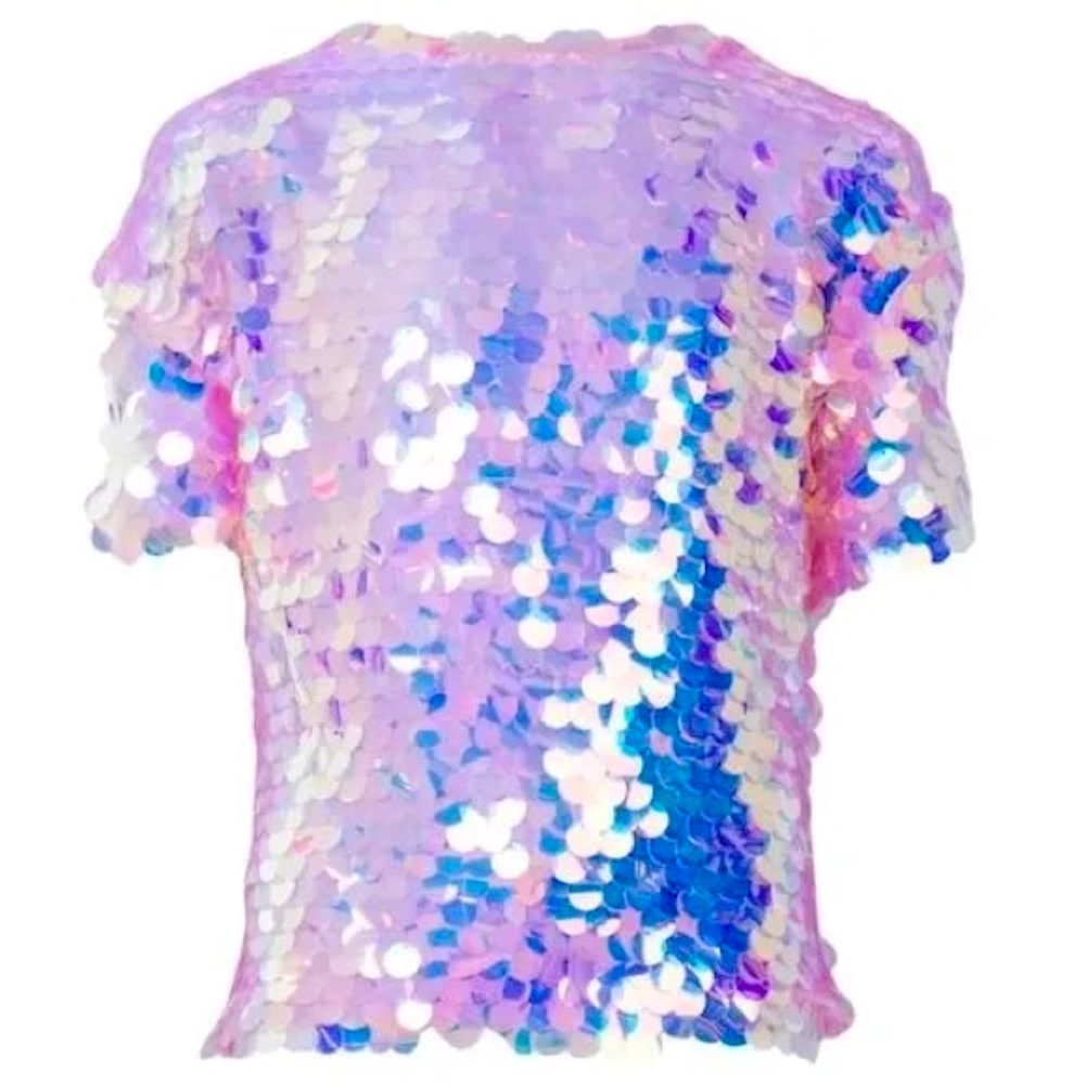 Sequin pallet tshirt . So cute and so sparkly💕